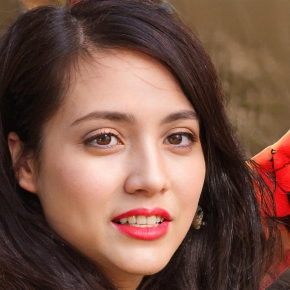 Estudiante internacional exitosa